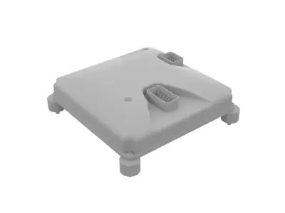 MSD Ignition Box - Race - PRO 600 CDI Low-poly 3D model