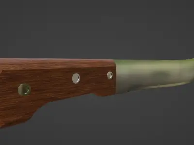 Machete 18 Inch Free low-poly 3D model