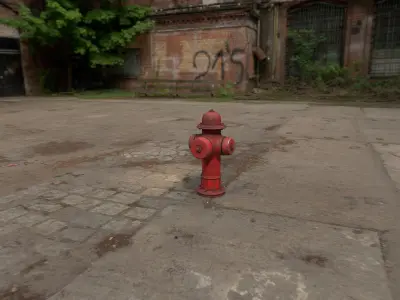 3D Hydrant Free 3D model