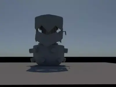 JIMS GRENADE 1 Free low-poly 3D model