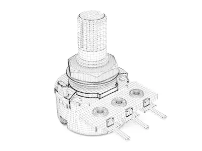 Electronic component 11 3D model