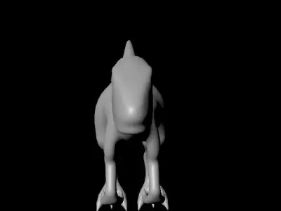 Dinosur High poly dinosaur 3D model