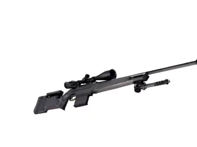 Creedmoor Accuracy rifle  3D model