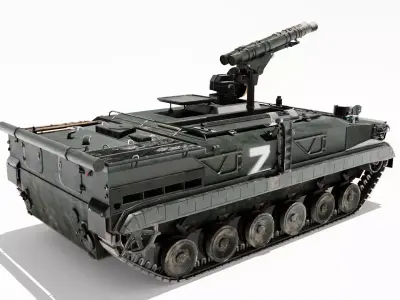 M113  TOW 3D model