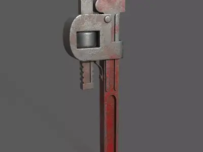 wrench tool Low-poly 3D model purchase