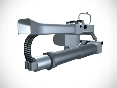 strapping tool Low-poly 3D model