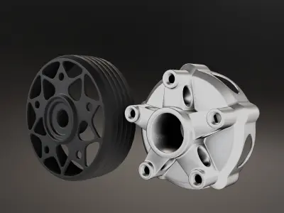 101 Factory P145 Low-poly 3D model