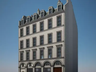 Old Building IX 3D model