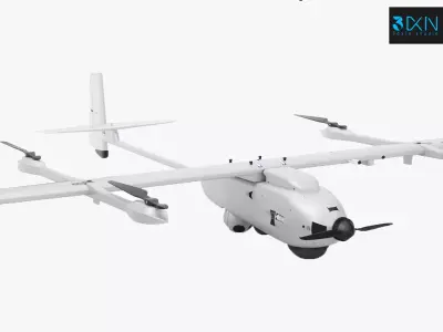 Lockheed Martin Stalker VXE UAS 3D model