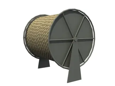 ROPE DRUM 3D model