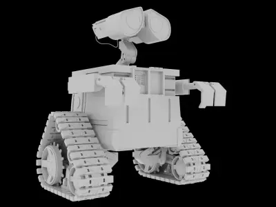 Pixar wall-e  Free 3D model