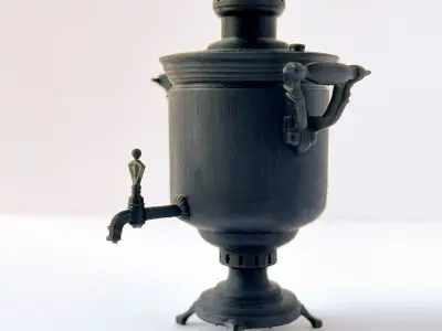 Samovar Vintage Fire Pot 3D print model