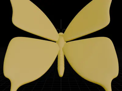 Butterfly 3D model get