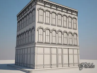 Building 01 3D model