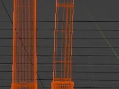 game ready bundle of Tanto Low-poly 3D model