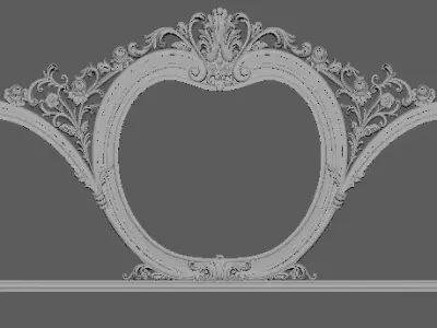 bed 3d model for high quality cnc machines 3D model