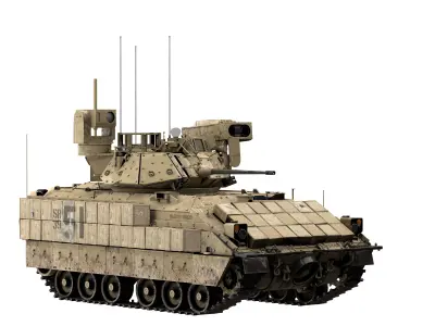 M2 bradley 3D model by 3dsuperheros