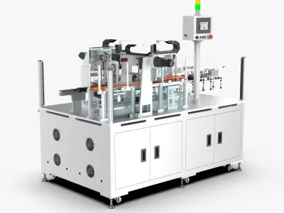 Automatic Electronic IM Terminal Assembly Machine 3D model
