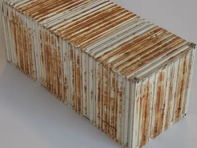 ISO CONTAINER 3D model purchase