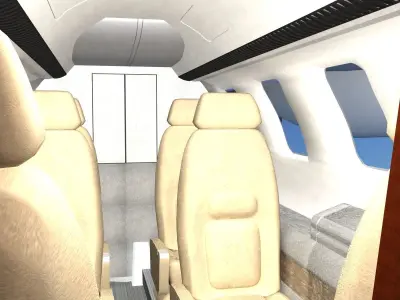 Dreamscape AT-48 Jet Executive V03 3D model