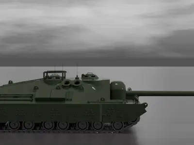 T28 Super-Heavy Tank 3D model