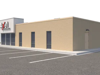 Retail-176 Retail Store 3D model