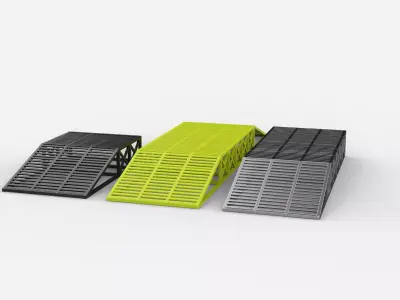 modular ramp set 02 3D model