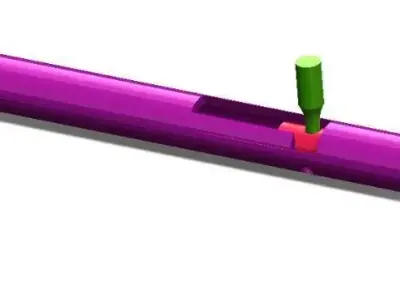 pen gun toy 3D model