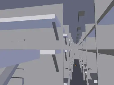  railway carriage 3D model
