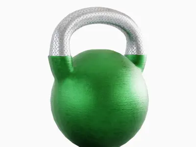 Kettlebell 05 Low-poly 3D model