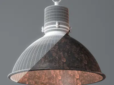 Industrial Lighting Set 2 3D model