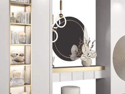 Furniture composition  Walk-in closet 99 part 2 3D model