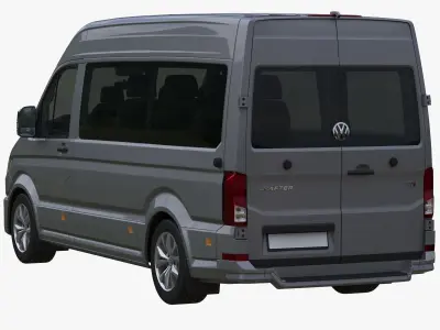 VW  Crafter 2 Passenger 3D model