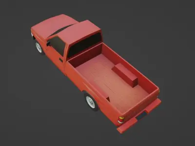 Chevrolet Luv 1992 Low-poly 3D model
