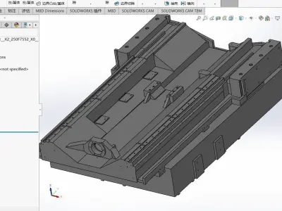 Taiwan Yongjin Machinery NCV102A Processing Center 3D model