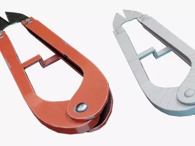 Thread Cutter Low-poly 3D model