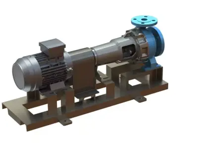 Centrifugal Pump 3D model get