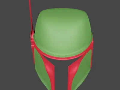 Fantasy Helmet 3D model
