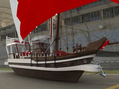 Boat Model Sailboats 3D model