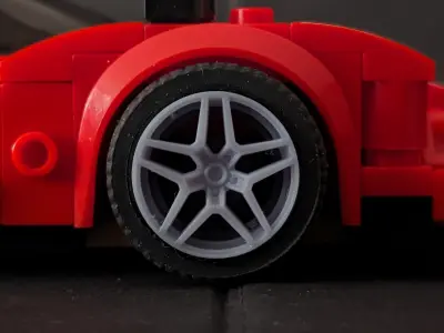 MOMO RF 06 rim for Lego Speed champions 3D print model 3D print model