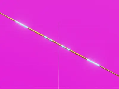 Fantasy Bow Low-poly 3D model buy