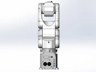 6 axis industrial robot 3D model