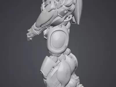 Stylized Transformers Bumblebee Model 3D print model 3D print model