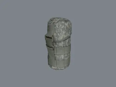 Bottle pouch Low-poly 3D model purchase