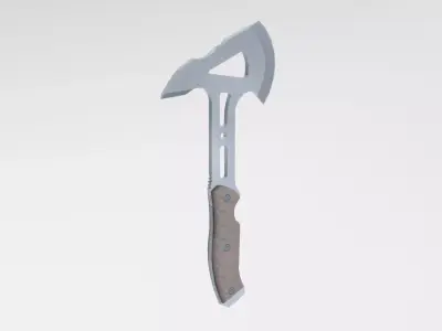 Game Ready Axe - PBR Melee Weapon  3D model