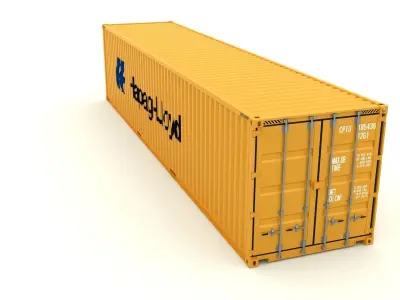Shipping container Hapag LLoyd 3D model