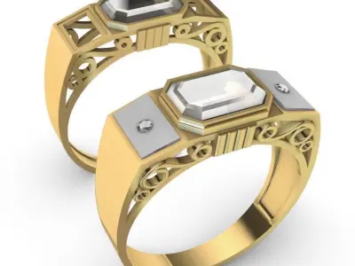 graduation ring anel de formatura 3D print model