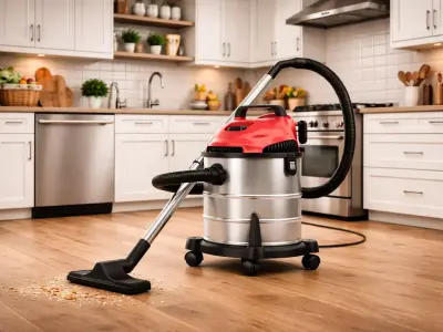 Industrial Wet Dry Vacuum Cleaner 3D Model 3D model