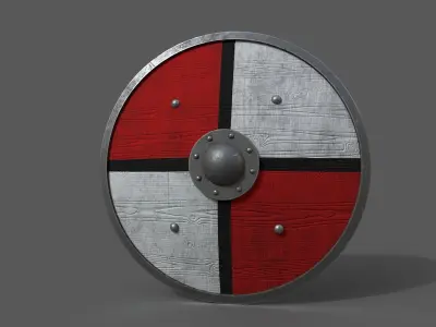 Viking Shield 3D model