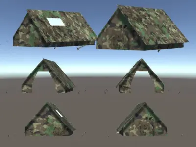 Army Base 3D 3D model